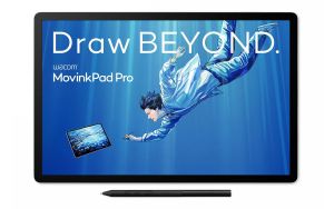 Wacom MovinkPad Pro 14 tableta digitalizadora Gris 5080 líneas por pulgada 302 x 189 mm USB/Bluetooth