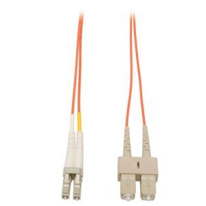 Tripp Lite LC/SC, 7m cable de fibra optica Naranja