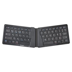Targus AKF003FR teclado Bluetooth AZERTY Francés Negro
