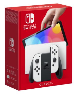 Nintendo Switch OLED videoconsola portátil 17,8 cm (7") 64 GB Pantalla táctil Wifi Blanco
