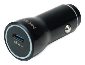 Mobilis 020017 cargador de dispositivo móvil Smartphone, Tableta Negro Encendedor de cigarrillos Carga rápida Auto