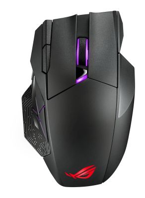 ASUS ROG Spatha X ratón Juego mano derecha RF Wireless + USB Type-A Óptico 19000 DPI