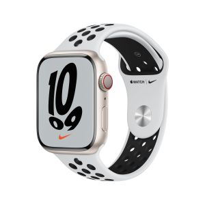 Apple Watch Nike Series 7 45 mm OLED 4G Beige GPS (satélite)
