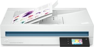 HP Scanjet Enterprise Flow N6600 fnw1 Escáner de superficie plana y alimentador automático de documentos (ADF) 1200 x 1200 DPI A4 Blanco