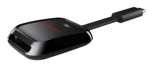 SanDisk QuickFlow lector de tarjeta USB 3.2 Gen 1 (3.1 Gen 1) Type-C Negro