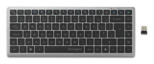 Kensington K75409WW teclado Hogar / Oficina RF Wireless + Bluetooth QWERTY Gris