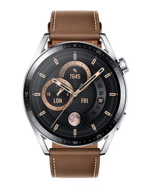 Huawei WATCH GT 3 3,63 cm (1.43") AMOLED 46 mm Digital Pantalla táctil Acero inoxidable GPS (satélite)