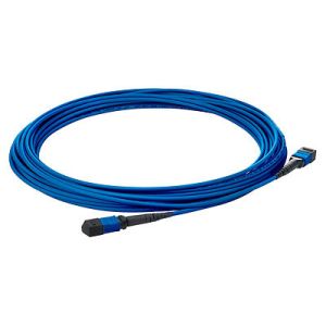Hewlett Packard Enterprise QK729A cable de fibra optica 10 m MPO OM4 Azul