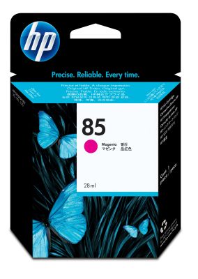 HP Cartucho de tinta DesignJet 85 magenta de 28 ml