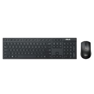 ASUS W2500 teclado Ratón incluido Juego RF inalámbrico QWERTY Negro