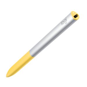 Logitech Pen for Chromebook lápiz digital 15 g Plata, Amarillo