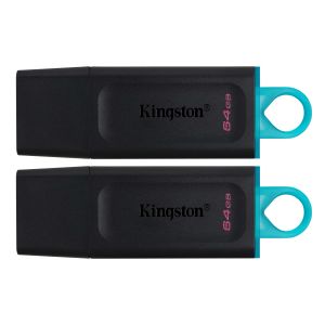 Kingston Technology DataTraveler Exodia unidad flash USB 64 GB USB tipo A 3.2 Gen 1 (3.1 Gen 1) Negro