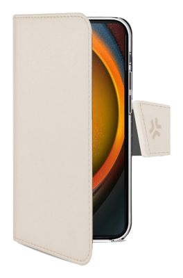 Celly WALLY funda para teléfono móvil 16,5 cm (6.5") Funda cartera Arena