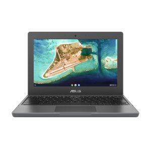 ASUS Chromebook CR1 CR1100CKA-GJ0132 - Portátil 11.6" HD (Celeron N4500, 4GB RAM, 32GB eMMC, UHD Graphics, Chrome OS) Gris Oscuro - Teclado QWERTY español