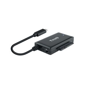 TooQ TQHDA-02C base de conexión para disco duro USB 3.2 Gen 1 (3.1 Gen 1) Type-C Negro