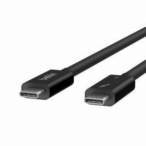 Belkin INZ003BT1MBK cable Thunderbolt 1 m 40 Gbit/s Negro