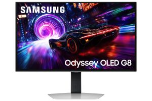 Samsung G81SF pantalla para PC 68,6 cm (27") 3840 x 2160 Pixeles 4K Ultra HD OLED Plata
