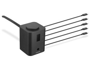 Lenovo 40G0SC65WW adaptador e inversor de corriente Interior 19 W Negro