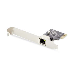 StarTech.com Tarjeta de Red PCI Express de 1 Puerto Gigabit - Adaptador Ethernet PCIe RJ45 - 10/100/1000Mbps - Tarjeta LAN - Realtek RTL8111H - Windows y Linux - TAA