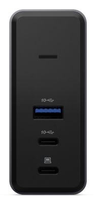 Lenovo G0AE0065EU base para portátil y replicador de puertos Alámbrico USB 3.2 Gen 1 (3.1 Gen 1) Type-C Negro, Gris