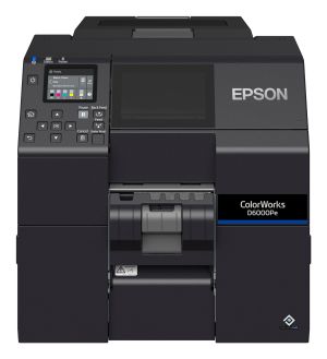 Epson ColorWorks D6000Pe impresora de etiquetas Transferencia térmica Color 1200 x 1200 DPI 119 mm/s Alámbrico Ethernet
