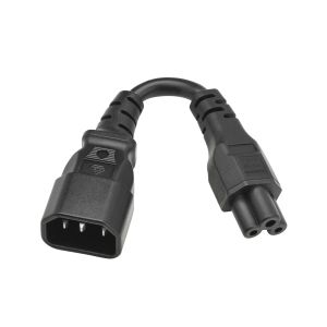 Eaton P014-P15M-EU cable de transmisión Negro 0,15 m IEC C14 IEC C5