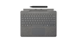 Microsoft Surface Pro + Slim Pen Microsoft Cover port Platino