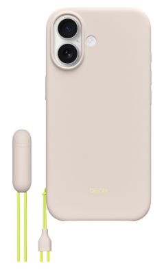 Apple MGTL4LL/A funda para teléfono móvil 16 cm (6.3") Cal, Color piedra