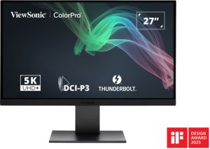 Viewsonic VP2788-5K pantalla para PC 68,6 cm (27") 5120 x 2880 Pixeles 5K Ultra HD LED Negro