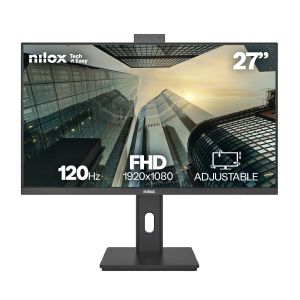 Nilox NXM27RWEB02B pantalla para PC 68,6 cm (27") 1920 x 1080 Pixeles Full HD LED Negro
