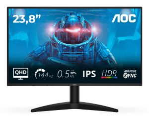 AOC B3 Q24B36X pantalla para PC 60,5 cm (23.8") 2560 x 1440 Pixeles Quad HD LED Negro