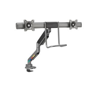 Kensington Brazo para dos monitores SmartFit con barra transversal y asa