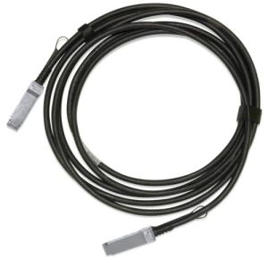 Nvidia MCP1650-H001E30 Cable de fibra óptica e InfiniBand 1 m QSFP56 Negro