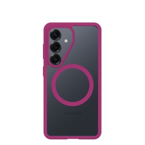 OtterBox React Magnets Series para Samsung Galaxy S26, Rose Crystal