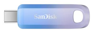 SanDisk Creator unidad flash USB 256 GB USB Tipo C 3.2 Gen 1 (3.1 Gen 1) Azul, Lila