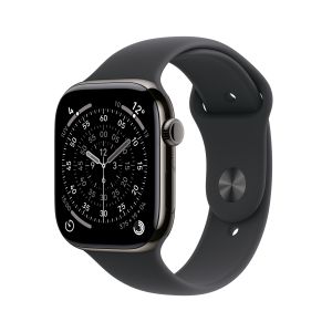 Apple Watch Series 11 OLED 42 mm Digital 374 x 446 Pixeles Pantalla táctil 5G Titanio Wifi GPS (satélite)