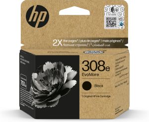 HP Cartucho de Tinta Original EvoMore 308e negra