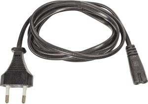 Belkin F3A218CP1.8M-P cable de transmisión Negro 1,8 m C7 acoplador