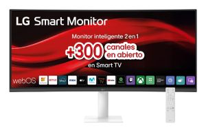 LG 34U601SA-W pantalla para PC 86,4 cm (34") 3440 x 1440 Pixeles Dual WQHD LCD Blanco