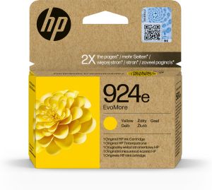 HP Cartucho de Tinta Original EvoMore 924e amarilla