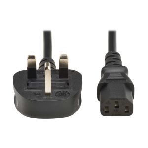 Eaton P056-01M-UK cable de transmisión Negro 1 m BS 1363 IEC C13