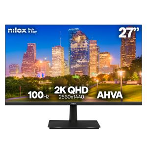 Nilox NXM272K012 pantalla para PC 68,6 cm (27") 2560 x 1440 Pixeles 2K Negro
