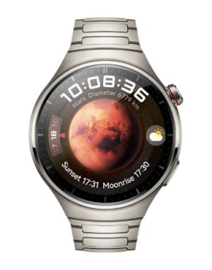 Huawei WATCH 4 Pro 3,81 cm (1.5") AMOLED 48 mm Digital 466 x 466 Pixeles Pantalla táctil Titanio Wifi GPS (satélite)