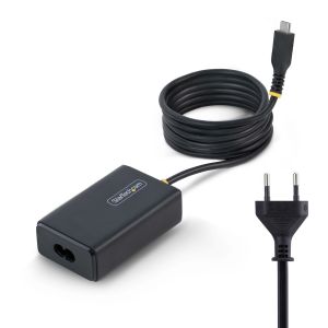 StarTech.com 165LE-USB-C-CHARGER adaptador e inversor de corriente Interior 65 W Negro