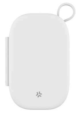 Celly MAGPOCKET3IN1WH cargador de dispositivo móvil Auriculares, Smartphone, Reloj inteligente Blanco USB Cargador inalámbrico Carga rápida Interior