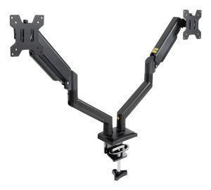 TooQ DB1434TNR-B soporte para monitor 86,4 cm (34") Escritorio Negro