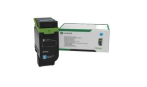 Lexmark 75M2HC0 cartucho de tóner 1 pieza(s) Compatible Cian