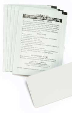 Zebra 104531-001 limpiador de impresora Hoja de limpieza para impresora