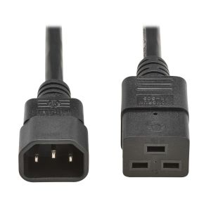 Eaton P047-02M-EU cable de transmisión Negro 2 m IEC C14 IEC C19
