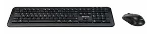 Targus AKM610FR teclado Ratón incluido Universal RF inalámbrico AZERTY Francés Negro